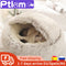 Winter Long Plush Pet Cat Bed Round Cat Cushion Cat House 2 In 1 Warm Cat Basket Cat Sleep Bag Cat Nest Kennel For Small Dog Cat