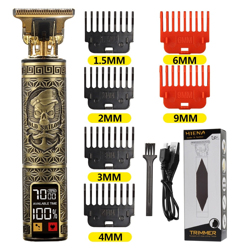 T9 USB Electric Hair Cutting Machine Rechargeable New Hair Clipper Man Shaver Trimmer For Men Barber Professional Beard Trimmer