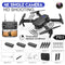 2022 New LSRC Quadcopter E88-525 Pro WIFI FPV Drone With Wide Angle HD 4K Camera Height Hold Avoidance RC Foldable Dron Gift Toy