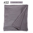 Muslim Women Stretchy Jersey Hijab Plain Cotton Jersey Hijabs  Islamic Soft Turban Head Wraps Headscarf 170X60cm