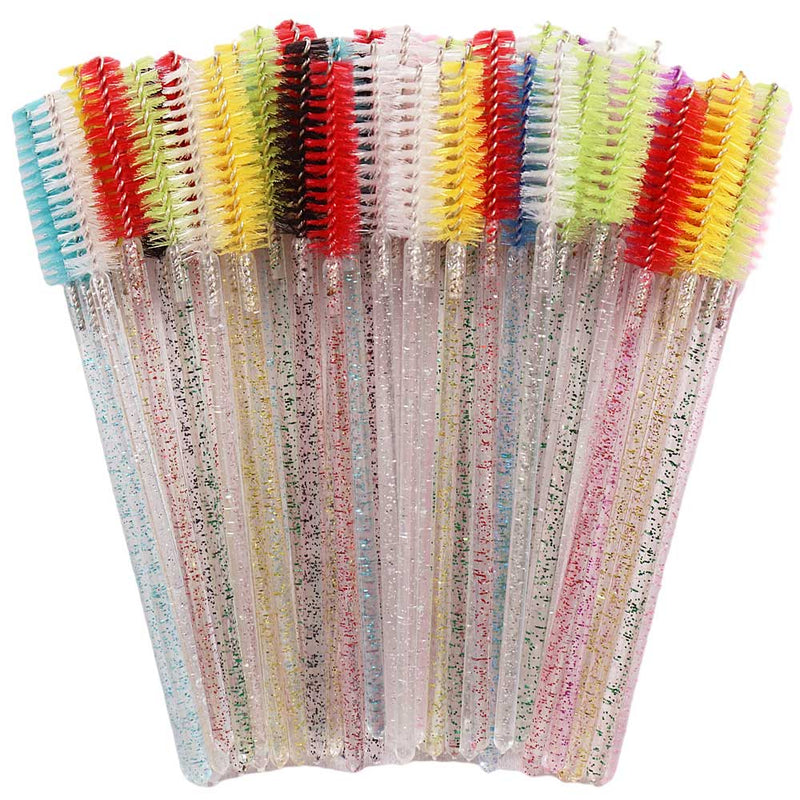 Eyelash Extension Disposable Eyebrow brush Mascara Wand Applicator Spoolers Eye Lashes Cosmetic Brushes Set makeup tools