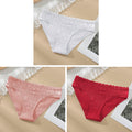 Cotton Panty 3Pcs/lot Solid Women&#39;s Panties Comfort Underwear Skin-friendly Briefs For Women Sexy Low-Rise Panty Intimates