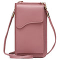 Women&#39;s Small Crossbody Shoulder Bags PU Leather Female Cell Phone Pocket Bag Ladies Purse Card Clutches Wallet Messenger Bags