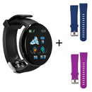 D18 Smart Watch Heart Rate Monitor Blood Pressure Waterproof Men&#39;s And Women&#39;s Fitness Tracker Digital Bracelet For Android IOS
