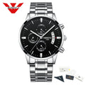 NIBOSI Relogio Masculino Mens Watches Top Brand Luxury Famous Men&#39;s Watch Fashion Casual Chronograph Military Quartz Wristwatch