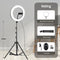 10&quot; 26cm LED Selfie Ring Light Photography Video Light RingLight Phone Stand Tripod Fill Light Dimmable Lamp Trepied Streaming