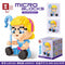 Disney DIY LinaBell assembly buildding blocks Goofy Pluto Anime Mini Action Figures Educational Toys kids Birthday Gifts