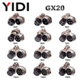 YIDI 5/10Set GX12 GX16 GX20 2 3 4 5 6 7 8 9 10 12 14 15 Pin Male Female Lc Cable Aviator Aviation Circular Connector Plug Socket