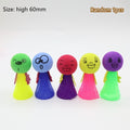 Sensory Toys Bean AntiStress Stretchy Strings Push It Squishy Chain Pops Cube Rainbow Ball Mini Squeeze Toy For Adults Kids Gift