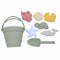 Children Summer Toys with Cute Animal Model Ins Seaside Beach Toys Rubber Dune Sand Mold Tools Sets Baby Bath Toy Kids Swim Toy