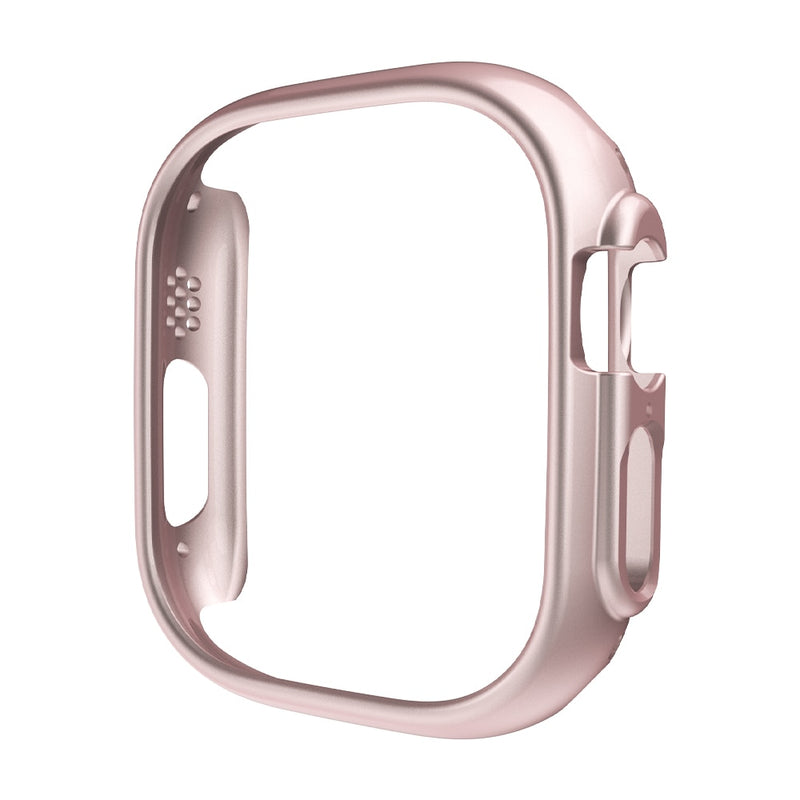 Watch Cover For Apple Watch Ultra 49mm Hard PC Protective Case Hollow Frame Bumper for iwatch Ultra 49mm SmartWatch