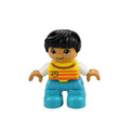 Big Size Action Figures City Princess Policemen Family Building Block Doll Character Accessory Toys Assembly Children Kids Gift