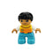 Big Size Action Figures City Princess Policemen Family Building Block Doll Character Accessory Toys Assembly Children Kids Gift