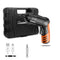 Electric Screwdriver Battery Rechargeable Cordless Screwdriver Powerful Impact Wireless Screwdriver Drill Electric Screw Driver