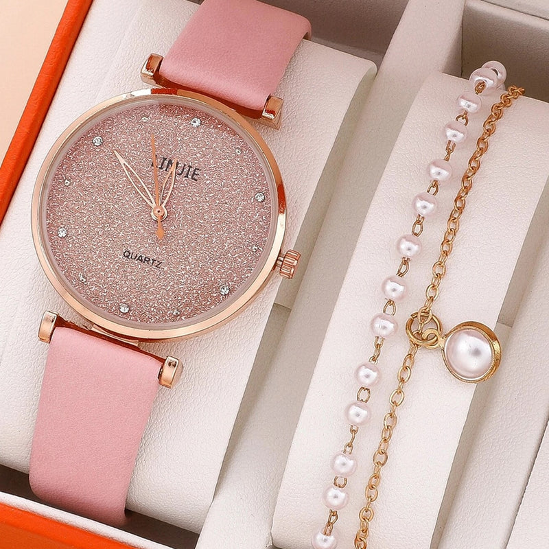 2022 New Watch Women Fashion Casual Leather Belt Watches Simple Ladies Round Dial Quartz Wristwatches Dress Clock Reloj Mujer