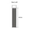 Solid Carpenter Pencil Set Built-in Sharpener with 6 Refill Leads Mechanical Pencil Marking Tool Kit for Woodworking Architect