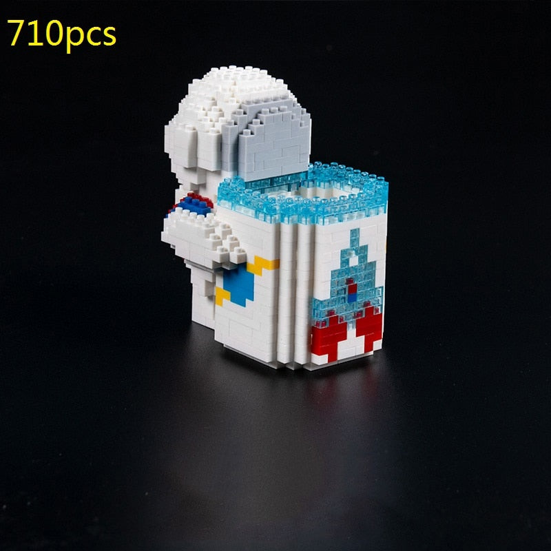 200-2880pcs Mini Micro Rocket Building Blocks Space Moon Satellite Astronaut Diamond Bricks Constructor Toys for Children Gifts