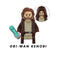 Mandalorian Building Blocks Jango Boba Fett Grogu Baby Yoda Pre Vizsla Bo-Katan Din Djarin Sabine Wren Brick Figure Toy