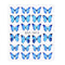 1Pcs Water Nail Decal and Sticker Flower Leaf Tree Green Simple Summer DIY Slider for Manicure Nail Art Watermark Manicure Decor