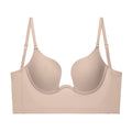Push Up Bra Backless Women Bras Low Cut Sexy Plunge Brassiere Open Back Wedding Underwear Invisible Seamless Deep U Lingerie