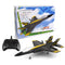 Rc Plane SU 57 Radio Controlled Airplane with Light Fixed Wing Hand Throwing Foam Electric Remote Control Plane toys for kids