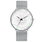 2022 minimalistischen Mens Fashion Uhren Ultra Dünne Edelstahl Mesh Gürtel Quarz Armbanduhr Männer Business Uhr Montre Homme