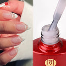 MSHARE 10ml Milky White Builder Nail Extension Gel Self leveling Nails Quick Building Clear Pink Nail Tips UV Led Gel Soak Off