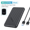 ORICO MicroB USB3.0 2.5&quot; External Storage HDD Case SATA 5Gbps HDD SSD Hard Drive Enclosure Support UASP for PC Laptop