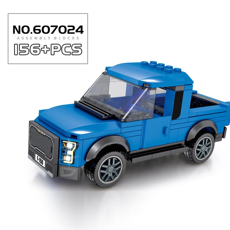 67 models City Racing Car Speed Champions Sports Building Blocks Bricks Classic Rally Super Racers F1 Great Vehicles kits toys