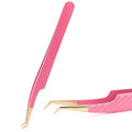 1 Pcs Eyelashes Tweezers Stainless Steel superhard Tweezers High Precision Anti-static tweezers for Eyelash Extensions