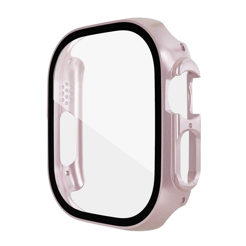 Glass+Case For Apple Watch Ultra 49mm band smartwatch PC Bumper+Screen Protector Tempered Cover iwatch series Ultra Accessories