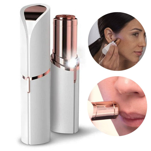 Epilator Face Hair Removal Lipstick Shaver Mini Electric Eyebrow Trimmer Maquiagem Profissional Completa Trymer Do Brwi Eyebrow