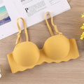 Sexy No Wire Push Up Underwear Women Seamless Bra Girls Students Breathable Thin Bras Female&#39;s Bra Breathable Gathered Lingerie