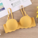 Sexy No Wire Push Up Underwear Women Seamless Bra Girls Students Breathable Thin Bras Female&