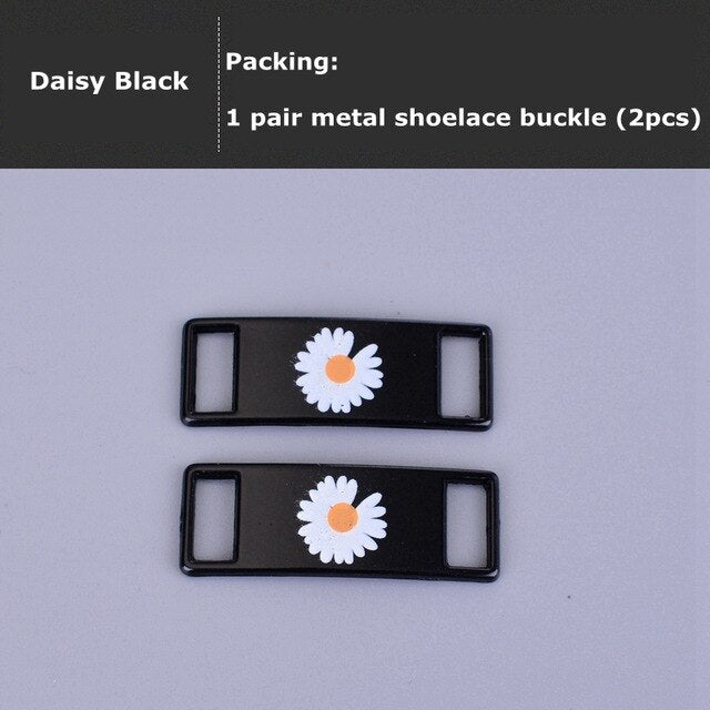 2pcs/pair Shoelace Buckle Metal Shoelaces AF1 Shoelaces Buckle Accessories Metal Lace Lock DIY Sneaker Kits Metal Lace Buckle