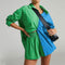Women Tracksuits Shirt With Mini Shorts Cotton Two Pieces Sets Fashion Clothing Outfits Women Blouses Fashion Tracksuits