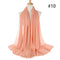 Hijab Scarf 72*175cm Plain Chiffon Scarves For Women Muslim Fasion Islam Clothing Headscarves Shawl For Ladies Headwrap Ramadan