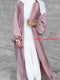 Summer Puff Sleeve Muslim  Abaya Women Dress Elegant Modest Morocco Party Long Dress Islamic Turkey Dubai Eid Ramadan Jubah Robe