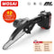 WOSAI 20V MT-Series 6 Inch Brushless chain saw Cordless Mini Handheld Pruning Saw Portable Woodworking Electric Saw Cutting Tool