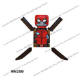 WM blocks 6052 6055 6056 6061 6063 6068 6071 6132 Disney anime bricks mini action toy figures Assemble blocks kids toys gifts