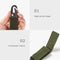 2pcs Tactical Hanging Buckle Molle Nylon Webbing Belt Triangle Buckle Outdoor Climbing Camping Tool Accessory Carabiner Keychain