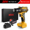 WOSAI 20V Brushless Electric Drill 50NM Cordless Screwdriver Lithium-Ion Battery Mini Electric Power Screwdriver MT-Series Tools
