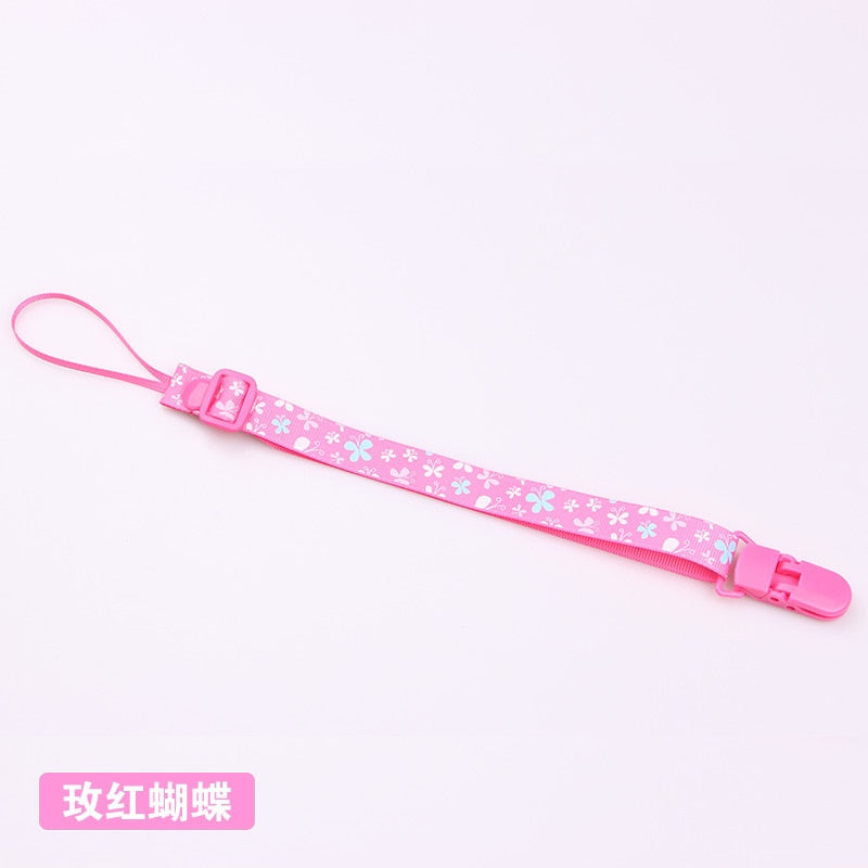 1pcs Comfortable Material Pacifier Cute Baby Clips Chain Dummy Clip Holder Nipples Children Cartoon Pacifier Clip Soother Holder