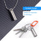 Mini Stainless Steel Sealed Capsule Waterproof Pill Box Camping Firstaid Pendant Travel Outdoor Portable Pill Case Organizer