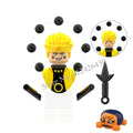 Naruto Sasuke Kakashi Akatsuki bricks Building Blocks Anime cartoon Mini Action Figures Heads Assembly Toys kids Christma Gifts