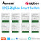 Tuya Zigbee / Wifi MINI Smart Switch 2 Way Control 16A Switch Tuya Smart Home Automation Sensor Works With Alexa Google Home