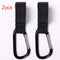 2pcs Baby Hanger Baby Bag Stroller Hooks Pram Rotate 360 Degree Baby Car Accessories Stroller Organizer Stroller Accessories