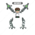 X0328 heroes blocks Disney anime movies X1833 X1835 X1836 mini action toy figures Assembly Toys bricks kids collection gifts