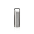 Mini Stainless Steel Sealed Capsule Waterproof Pill Box Camping Firstaid Pendant Travel Outdoor Portable Pill Case Organizer