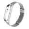 Strap For Xiaomi Mi Band 7 6 4 5 Wrist Metal Bracelet Screwless Stainless Steel for Mi Band 7 6 4 3 5 Strap Wristbands Pulseira